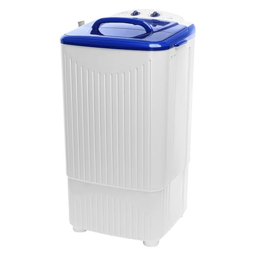 WilTec WT-7000 Mini Lavadora de Camping, Carga superior, 5 kg de Lavado 290 W Lavadora automática con Temporizador