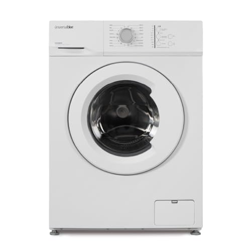 UNIVERSALBLUE Lavadora 7 KG Carga Frontal | 16 programas | Sistema de Seguridad Niños | 1200 rpm | Autolimpieza del Tambor | Temporizador | ECO 40-60 | ENVÍO Y SUBIDA A PLANTA INCLUIDO